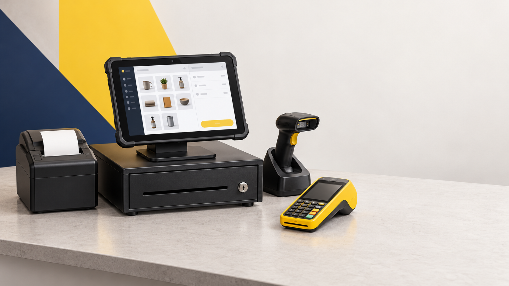 Sistema de punto de venta con tablet